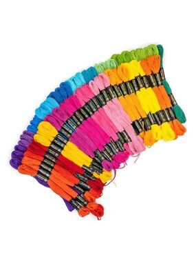 COATS and CLARK Embroidery Floss Pack 105 Skeins, 8.75 Yards Each
